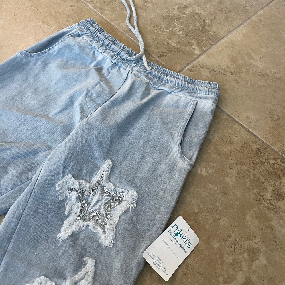 Jeans from Nikki’s beach house